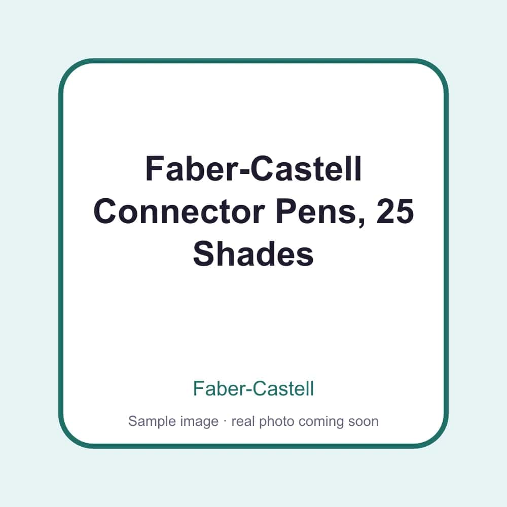 Faber-Castell Connector Pens, 25 Shades