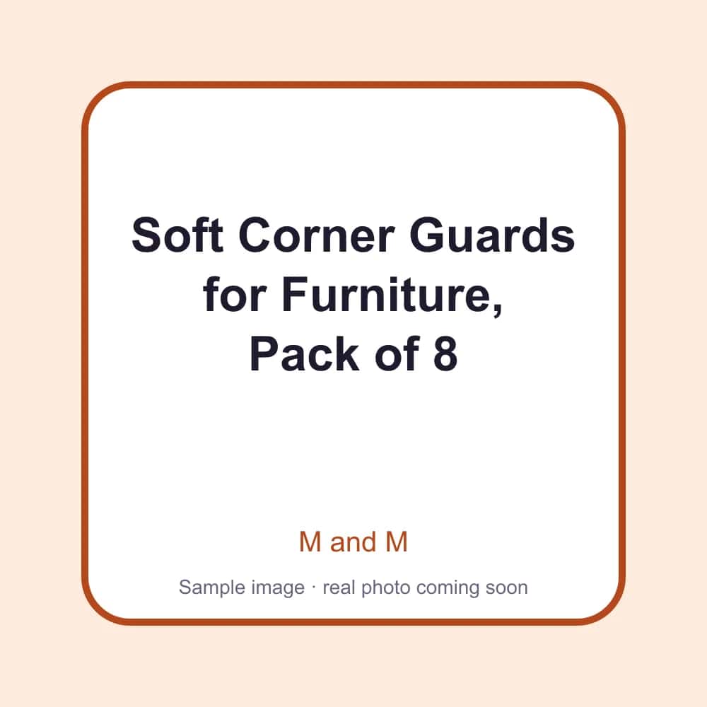 Soft Corner Guards for Furniture, Pack of 8