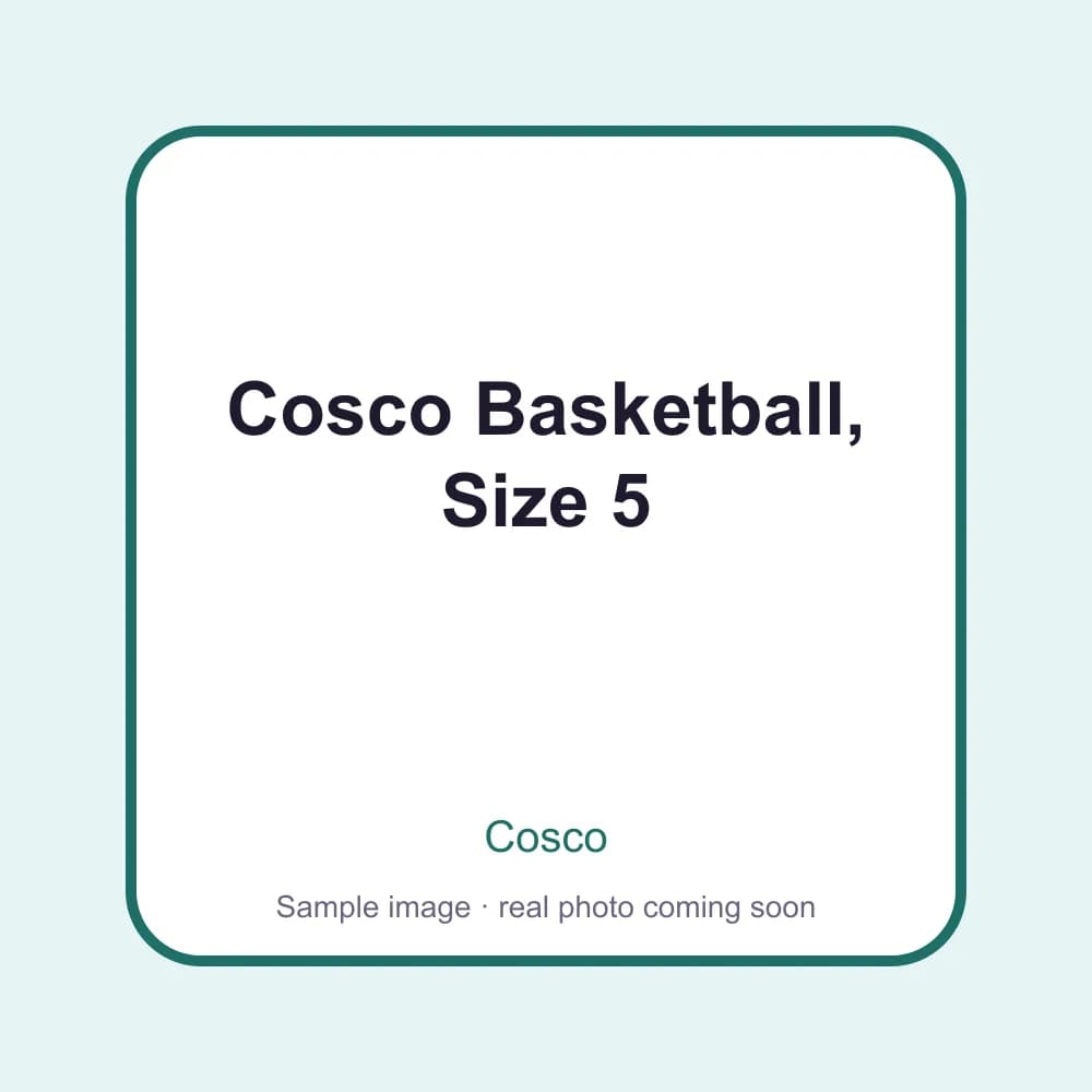 Cosco Basketball, Size 5