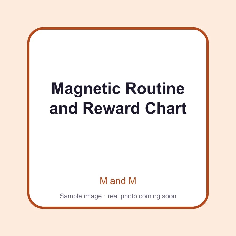 Magnetic Routine and Reward Chart