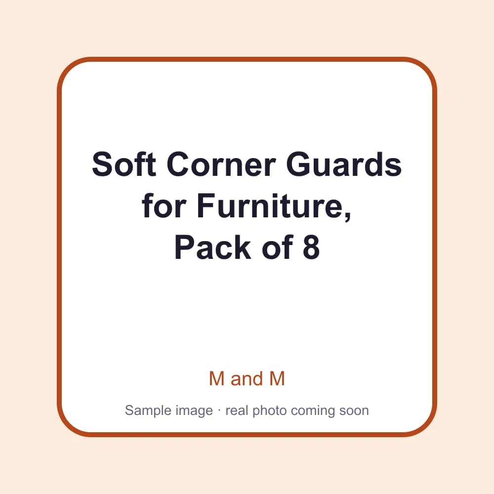 Soft Corner Guards for Furniture, Pack of 8