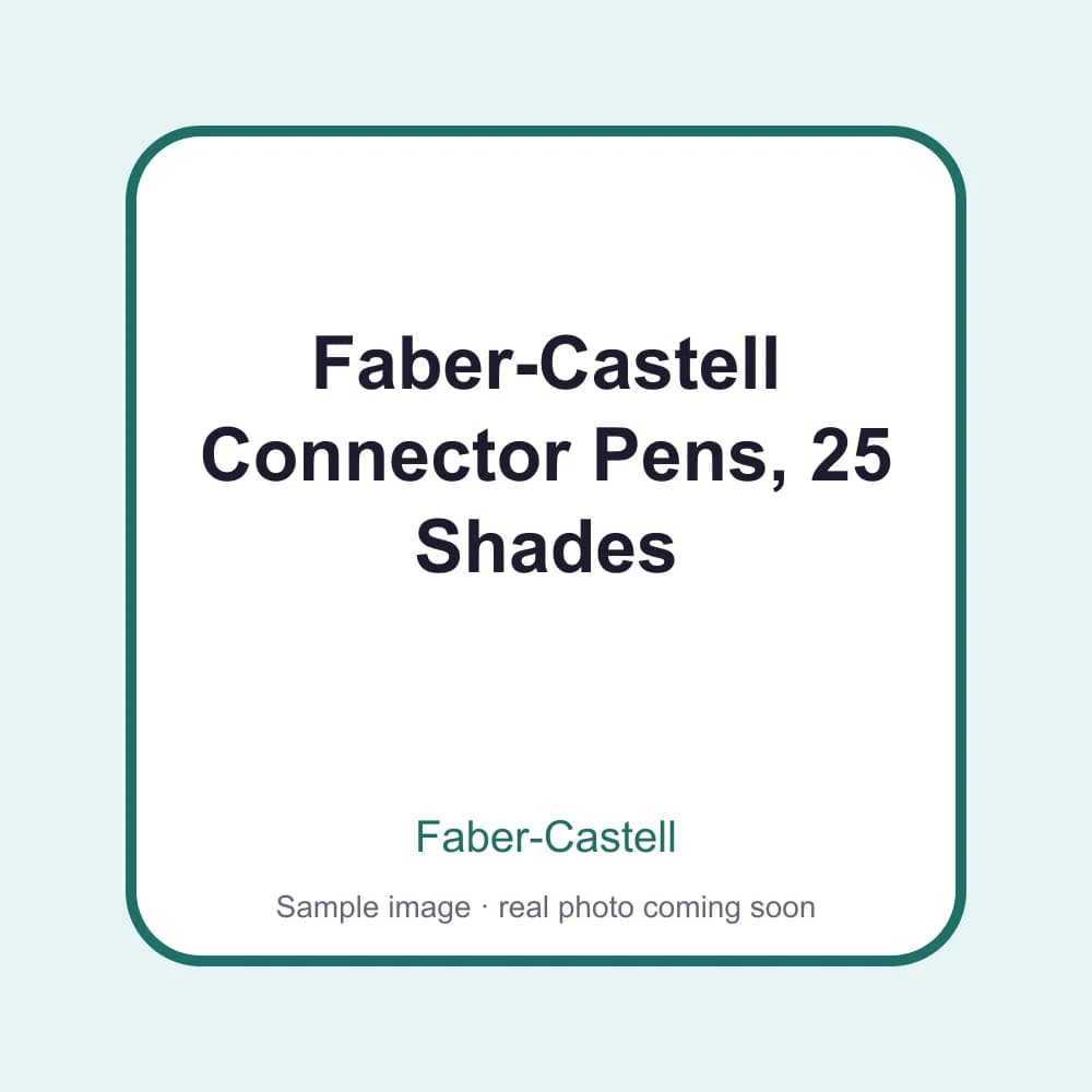 Faber-Castell Connector Pens, 25 Shades